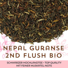 Schwarzer Tee Nepal Guranse Second Flush Bio