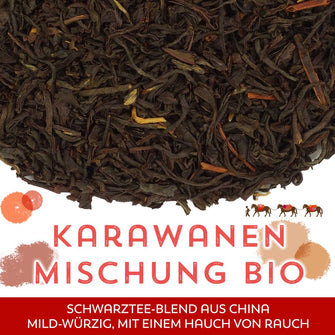 Schwarzer Tee Karawanen Mischung Bio