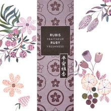Japanische Räucherstäbchen Rubin