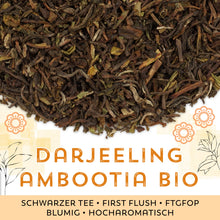 Schwarzer Tee Darjeeling Ambootia Bio