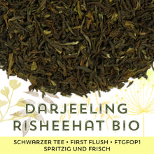 Schwarzer Tee Darjeeling Risheehat Bio
