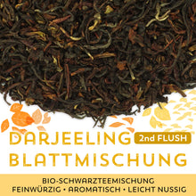 Schwarzer Tee Darjeeling Blattmischung Second Flush Bio