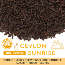Schwarzer Tee Ceylon Highgrown Sunrise