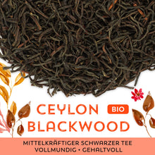 Schwarzer Tee Ceylon Blackwood Bio