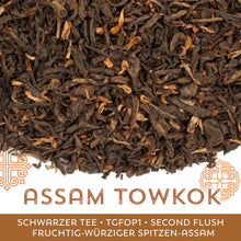 Schwarzer Tee Assam Towkok