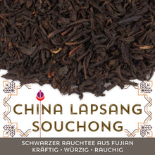 Schwarzer Tee China Tarry Lapsang Souchong