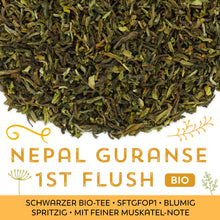 Schwarzer Tee Nepal Guranse First Flush Bio