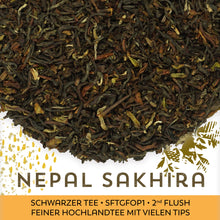 Schwarzer Tee Nepal Sakhira Black