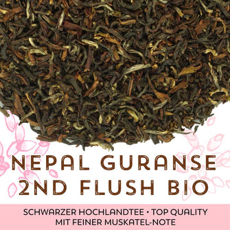Schwarzer Tee Nepal Guranse Second Flush Bio