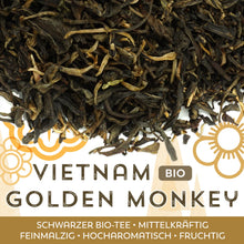 Schwarzer Tee Vietnam Golden Monkey Bio