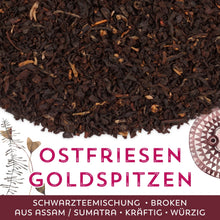 Schwarzer Tee Ostfriesen Goldspitzen