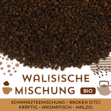 Schwarzer Tee Walisische Mischung Bio