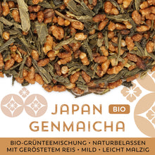 Grüner Tee Japan Genmaicha Bio
