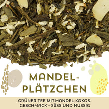 Grüner Tee Mandelplätzchen