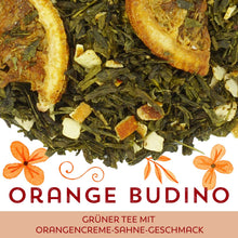Grüner Tee Orange Budino