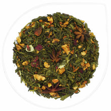Grüner Tee Winterlicher Granatapfel