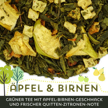 Grüner Tee Äpfel & Birnen