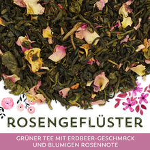 Grüner Tee Rosengeflüster