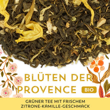 Grüner Tee Blüten der Provence Bio
