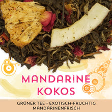 Grüner Tee Mandarine Kokos