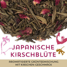 Grüner Tee Japanische Kirschblüte