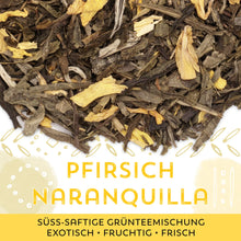 Grüner Tee Pfirsich Naranquilla