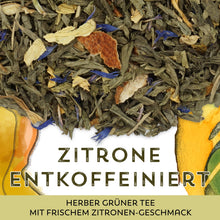 Grüner Tee Zitrone entkoffeiniert