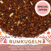 Roibostee Rumkugeln