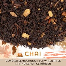 Schwarzer Tee Chai
