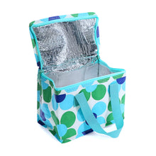 Kleine Kühltasche Daisy, blau-grün
