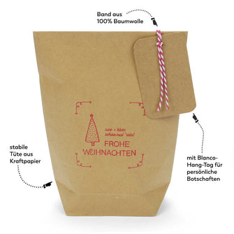 Paper Bag Gift "Frohe Weihnachten"